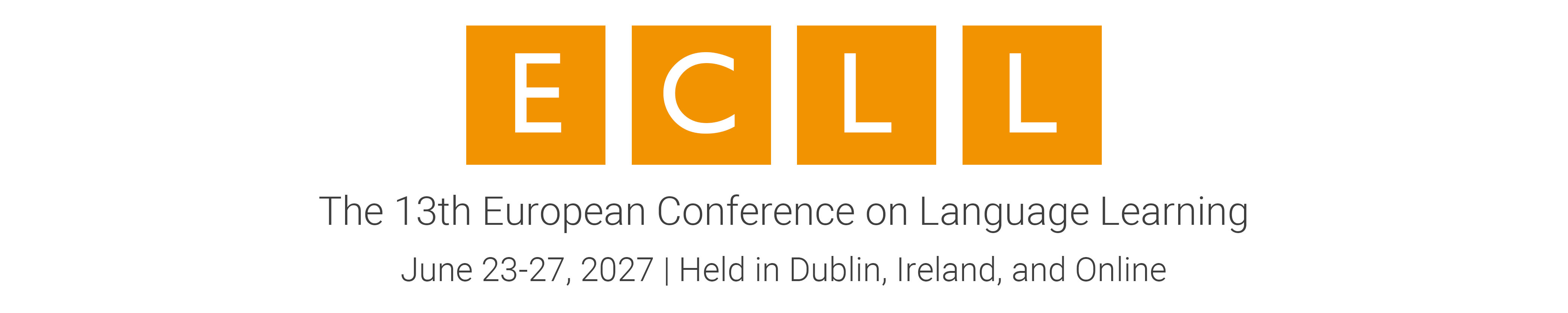 The European Conference on Language Learning (ECLL)